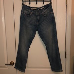 Pilcro (Anthropologie brand) slim boyfriend jeans